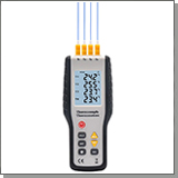 Термометр многоканальный «НТ-9815» (промышленный 4-х канальный цифровой термометр-датчик температуры воздуха)